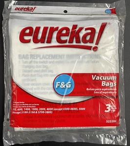 Eureka F&G Vacuum Bags 3-pack 52320C - Picture 1 of 3