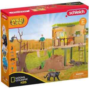 Schleich Wild Life Set Ranger Adventure Station Playset