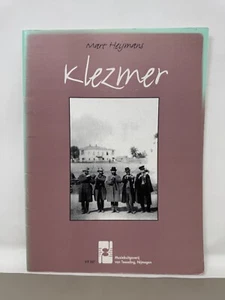 Klezmer Sheet Music Book Dutch 1996 Violin Treble Clef Part - Picture 1 of 15