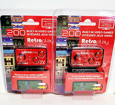 Retro Play Controller 200 Video Games Plug N Play No Console Required (2 Pack)