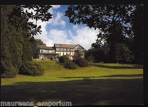 Wales Postcard - The Lake Country House Hotel, Llangammarch Wells RR839 - Picture 1 of 2
