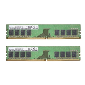 Samsung 16GB (2X8GB) DDR4 2666MHz PC4-21300 UDIMM Memory Ram M378A1K43DB2-CTD - Picture 1 of 6