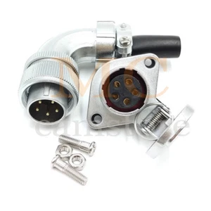 WEIPU WS20 5pin Aviation Plug,Waterproof Bulkhead Motor Charge Connector - Picture 1 of 8