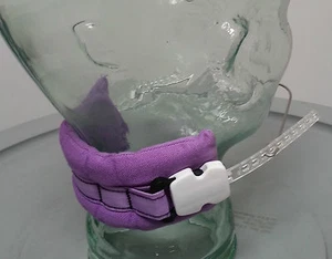 ORTHO KINETICS New Limited! Purple Orthodontic Headgear Prop/Costume/Rig kit cervical unisex