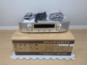 Marantz NR1200 2ch Slim Network Receiver Stereo Amplifier Silver Gold AC 100V - Picture 1 of 11