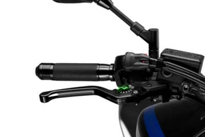Puig 3.0 Unfoldable Brake Lever (Black Lever, Green Adjuster) - Picture 1 of 1