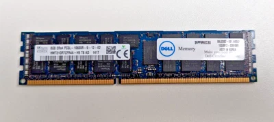Genuine Dell 8GB 2Rx4 PC3L-10600R RAM Memory SNPP9RN2C/8G DDR3-1333 Server ECC - Image 1 of 4
