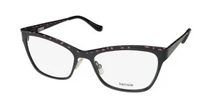 KENSIE BEAUTY CATEYE DESIGN HANDMADE OVERSIZED FULL-RIM EYEGLASS FRAME/GLASSES - Picture 1 of 9
