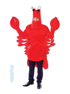 H-A4-1Adult Unisex Lobster Sea Party Animal Sea Food Halloween Book Week Costume - Bild 1 von 5