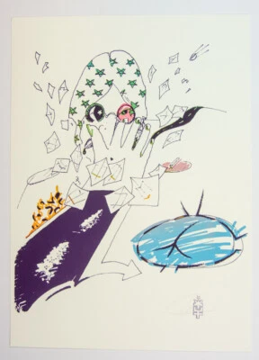 Michael Würzberger: Serigrafie handsigniert  - Bild 1 von 3