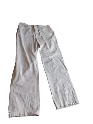 Dockers Womens ChinoPants 10 Short Beige Ideal Fit Mid Rise Wide Leg Preppy - Image 1 of 4