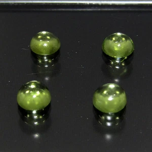 1.30Cts 4 Pieces Natural Brazilian Peridot Loose Oval Cut Gemstone Gem CH 5726 - Picture 1 of 2