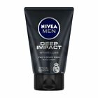 1 Pcs Nivea Men Face Wash, Deep Impact Intense Clean Free Shipping