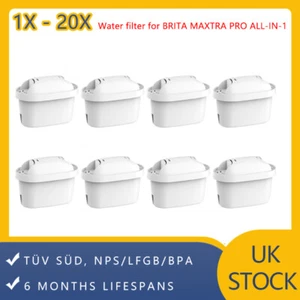 1-8Pack for BRITA MAXTRA Water Filter Jug Replacement Cartridges Refills UK Pack - Picture 1 of 20