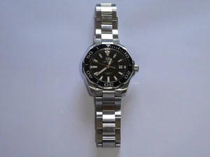 Tag Heuer Aquaracer Black Nero WAY111A.BA0928 Orologio Uomo Quarzo - Foto 1 di 3