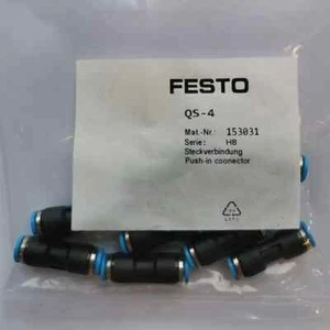 10PCS/bag Festo QS-4 153031 Connector New Free Shipping QS4 - Picture 1 of 2