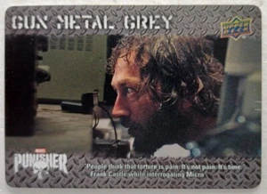 2020 Marvel The Punisher Season 1 - Gun Metal Grey Card GG-4 Torture - Picture 1 of 2