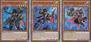 CARTA YU GI OH - 3X MAGICO MOSCHETTIERE CALAMITY / KIDBRAVE / WILD - FOIL - 1a e - Foto 1 di 1