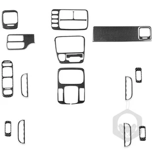 Juego completo de cubierta de decoración interior de fibra de carbono 17x para Chevrolet Suzuki 1999-02 - Imagen 1 de 5