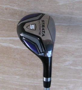 BELLA DONNA STRATA ULTIMATE 5 HYBRID 25 LOFT FLEX GRAFITE SHAFT VIOLA - Foto 1 di 7
