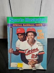 April 10, 1978 SPORTS ILLUSTRATED George Foster Rod Carew Baseball Twins - Picture 1 of 12