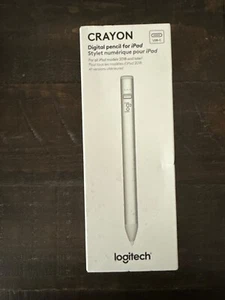 New Logitech Crayon Digital Pencil for All Apple iPads 2018 And Later USB-C - Picture 1 of 1