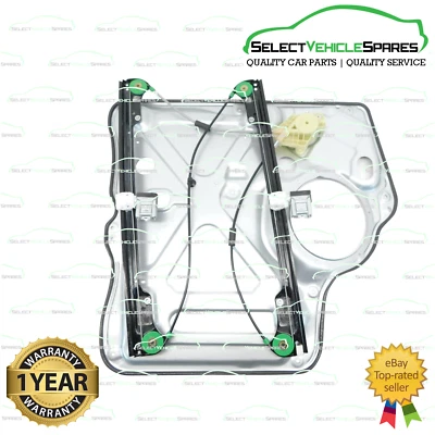 NEW VW TRANSPORTER T5 /T6 DRIVERS SIDE FRONT ELECTRIC WINDOW REGULATOR 2003-2019 - Image 1 of 4
