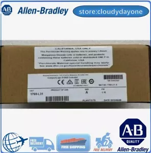 Nuevo controlador CompactLogix 512KB 1769-L31/A sellado de fábrica 1769-L31 - Imagen 1 de 3