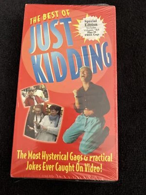 The Best of Just Kidding VHS Special Edition- New & Sealed - Image 1 of 2