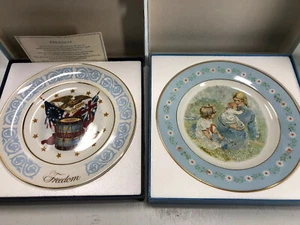 Freedom Avon Sammlerplatte von Enoch Wedgewood LTD 8" Zärtlichkeitsplatte - Bild 1 von 6