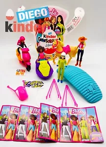 Barbie Mattel Kinder Pasqua 2025 Maxi Serie Completa Gransorpresa Ferrero - Afbeelding 1 van 1