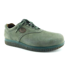 Men's SAS Size 11 TUFF Green Nubuck Walking Sneakers Lace Up Shoes