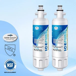 ICEPURE Refrigerator Water Filter, Compatible with LG LT700P, Kenmore 9690 - Picture 1 of 9