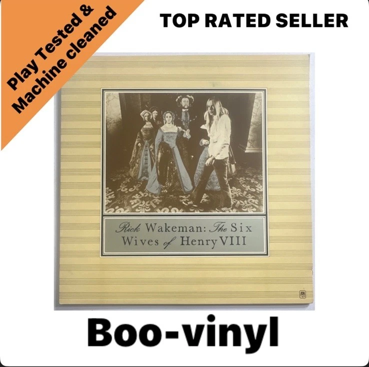 Rick Wakeman~The Six Wives Of Henry VIII~1973 12" Vinyl AMLH 64361  EX / EX - Imagem 1 de 4