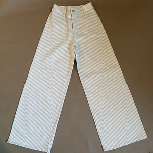 Universal Thread ( 0R / 0 Reg ) Cream Sailor Wide Leg High Rise Fitted Women - Picture 1 of 16