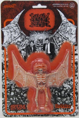 Boneco Super7 Napalm Death Orange Scum - Imagem 1 de 2