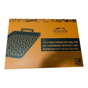 Traeger Grills ModiFIRE Fish & Veggie Stainless Steel Grill Tray BAC610 - Picture 1 of 7
