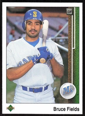 1989 Upper Deck #238 Bruce Fields   - FREE SHIPPING - Image 1 of 2