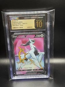 Arceus V 165/172 Ultra Rare Holo - Brilliant Stars CGC 10 Pristine  - Bild 1 von 2