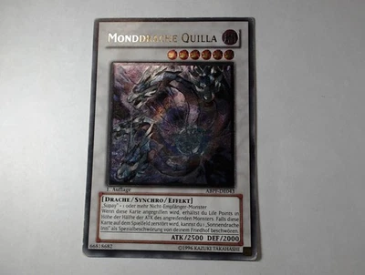 Yugioh MONDDRACHE QUILLA , abpf-de043 Ultimate Rare deutsch Good 1. Auflage - Bild 1 von 4