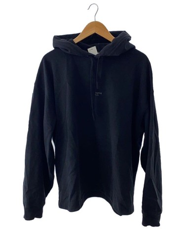 Felpa con cappuccio Acne Studios logo felpa L cotone nero FN MN SWEA000007 usata