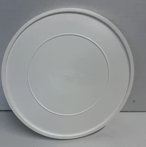 Pampered Chef Salad Bowl Lid White 10 3/4" Replacement - Picture 1 of 2