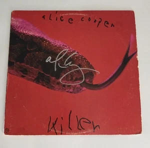VINILO ASESINO FIRMADO POR ALICE COOPER LP CERTIFICADO DE AUTENTICIDAD DE PRENSADO ORIGINAL - Imagen 1 de 1