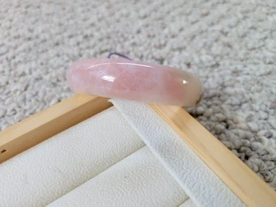 Brazalete natural de ágata flor de cerezo 53 mm-54 mm Sakura flor cuarzo  Foto 1 de 4