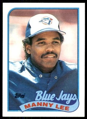 1989 Topps Manuel Lee Toronto Blue Jays #371 - Image 1 of 2