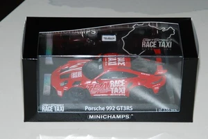1:43 MINICHAMPS 2024 PORSCHE 911 992 GT3 RS GetSpeed Race Taxi red L.E. 336 pcs. - Picture 1 of 4