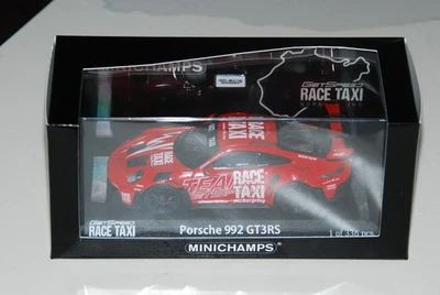 1:43 MINICHAMPS 2024 PORSCHE 911 992 GT3 RS GetSpeed Race Taxi red L.E. 336 pcs. - Image 1 of 4