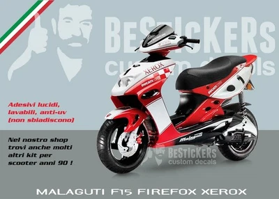 kit adesivi grafiche Malaguti F15 Firefox F-15 XEROX SBK replica paddock - Bild 1 von 4