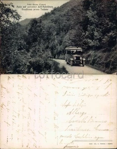 CUNEO PROVINCIA-VALLE GRANA-PRADLEVES-TOUDON FRANCIA-CORRIERA POSTALE-D1-17 - Picture 1 of 1