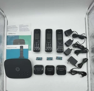 Ooma Telo Air 2 - Bezprzewodowy serwis telefonii domowej Wi-Fi z 3 słuchawkami bezprzewodowymi - Zdjęcie 1 z 5